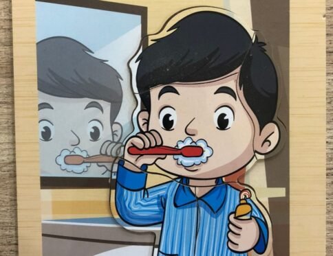 بازل النظافة – أغسل أسناني بالفرشاة و المعجون