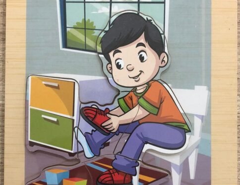 أرتدي حذائي بمفردي – بازل النظافة